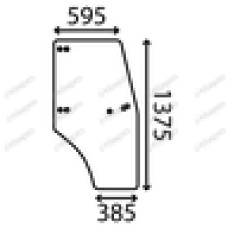 STAKLO KABINE VRATA,-1